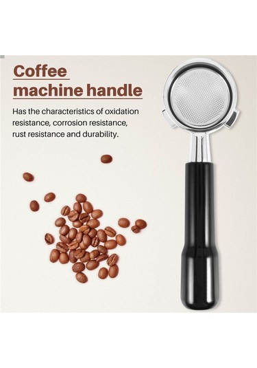 Metabagua Barista Express Bes870xl Bes870bsxl Bes878bss Bes880bss Bes840xl Ve Daha Fazlası Için 54mm Dipsiz Portafiltre B Jpfr6m Siyah