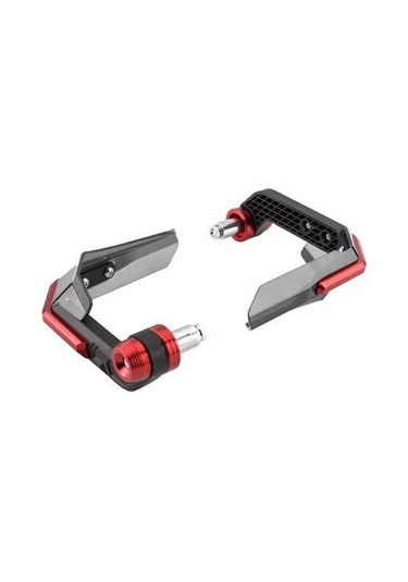 Pazly Eloksallı Motosiklet Handguards Kırmızı K21695r Kızıl - Dayanıklı Ve Şık Koruma Kızıl