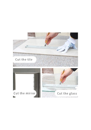 Elmas Kalem Cam Kesici Fayans Kesici Kendinden Yağlama Yağı Besle