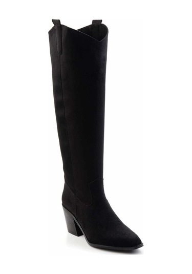 Siyah Kadın Çizme K03192183502 Siyah