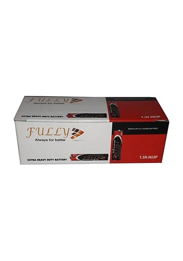 Fully Aaa Süper Heavy Duty İnce Kumanda Pil 60 Adet