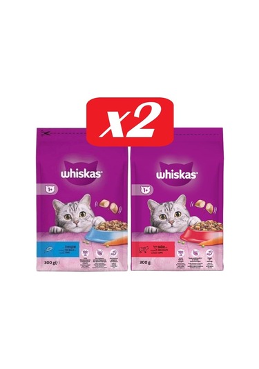 Whiskas İkili Lezzet Hızlı Deneme Seti 4 Adet
