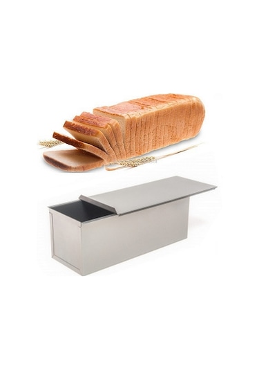 Narkalıp Baton Tost & Ekmek Kalıbı Kapaklı 10x10x25 Cm