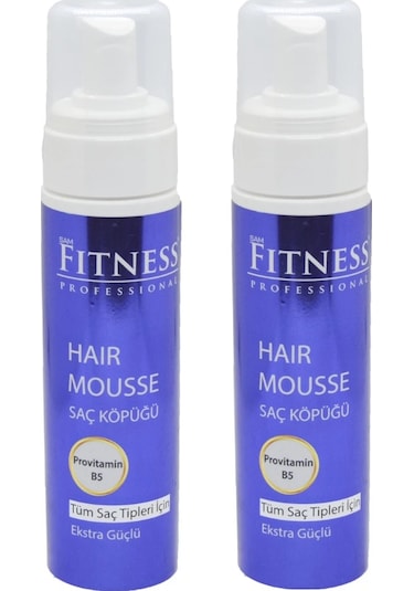 Fitness Professional Vitamin B5 Extra Güçlü Saç Köpüğü 2 x 250 ML