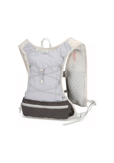 Suntek Kadın Koşu Yeleği Koşucu Sırt Çantası Hidrasyon Gri