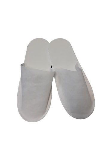 Tek Kullanımlık Tela Overlok Otel Terliği 100 Adet