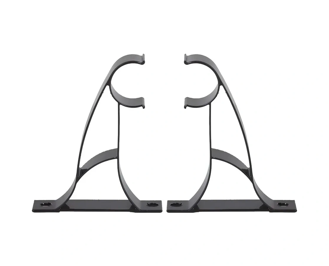 Kastly Duvara Monte Tek Sıra Korniş Braketi 445984151 Siyah