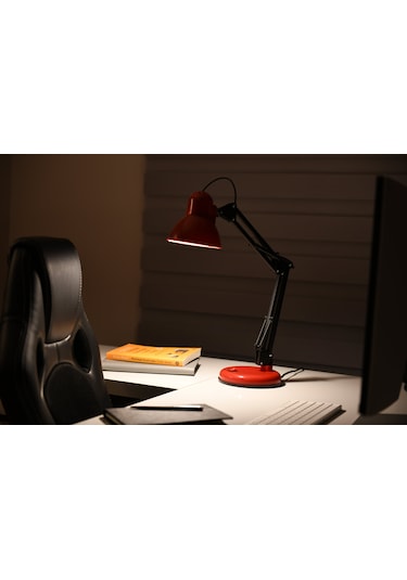 Okmino Akrobat Masa Lambası Kırmızı