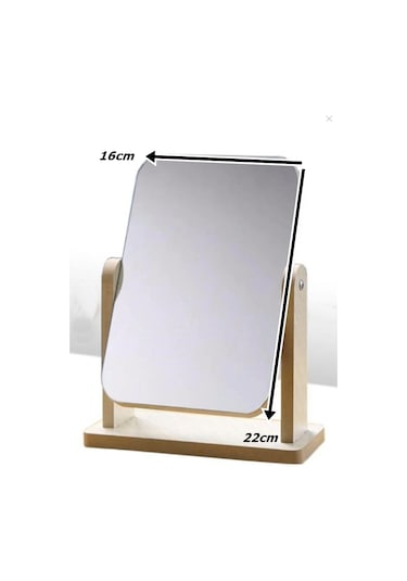 Gaman Dekoratif Ahşap Makyaj Aynası