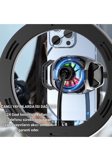 Coofbe 4500 Rpm Turbo Fan Yarı İletken Soğutma Levhası Telefon Soğutucu Radyatör Tüm Telefonlara Uyumlu