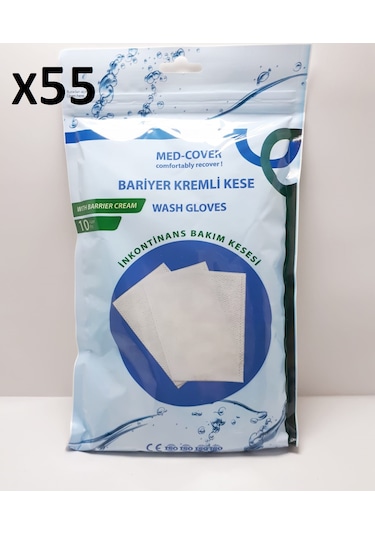 Med-Cover Bariyer Kremli Kese  55 Adet