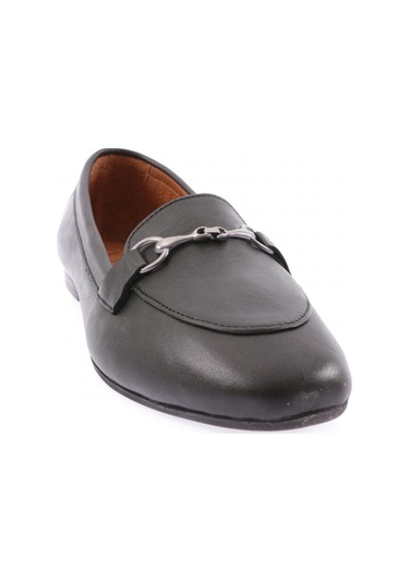 Dgn 102-23y Kadin Metal Aksesuarli Zenne Babet 102-2109-R1534 Siyah