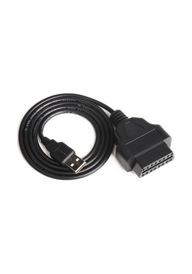 Sones Araba Obd 2 Dişi - Usb Konektörü Obd Fiş Gps Kablosu, Kablo Uzunluğu: 1m