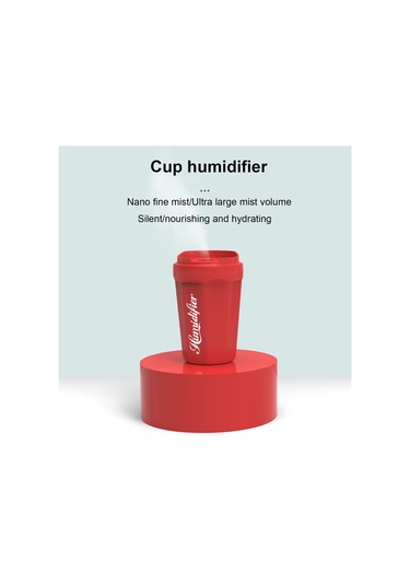 Suofeng Kırmızı Usb Ev Araç加湿器 260ml Hacimli 80-100ml/saat Buhar Miktarı 1.5w Girişli Nemlendirici