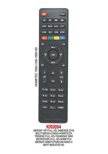 Tekniksat Hd Uydu Kumanda