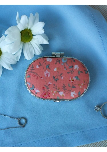 Moltobello Küçük Cep Aynası Arkadaş İçin Hediye 195594624 Gri