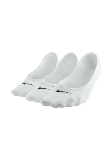 Nike Everyday Lightweight Women's Training Footie Socks 3lü Babet Çorap Beyaz