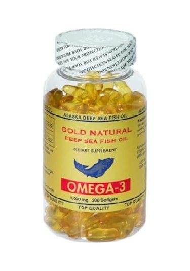 Gold Natural Omega 3 Balık Yağı 200 Softgels