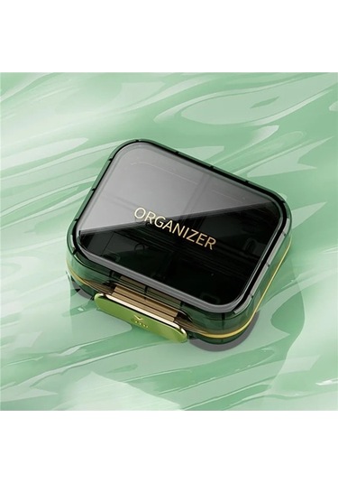 Maoyaya Renkli Kutusu Kutusu İzgaralar İlaç Hap Hap Ev Çok Çapraz Baskı Açık 4 Bm Çok Renkli