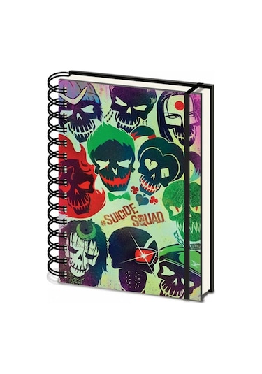 A5 Defter Suicide Squad Sr72151 Çok Renkli