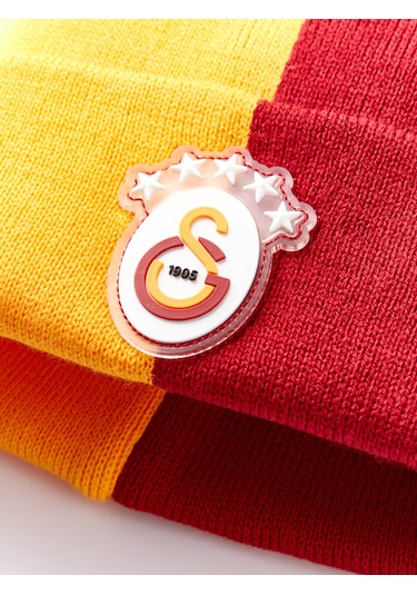 Gsstore Galatasaray Çocuk Bere C252188 Sarı - Kırmızı