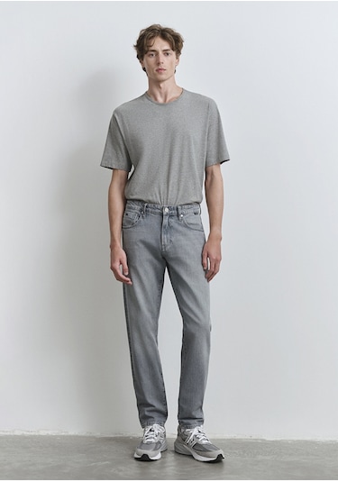 Mavi London Classic Denim Gri Erkek Jean Pantolon M0010172-89658 Gri