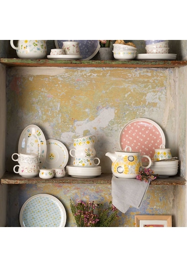 Korkmaz A8724 Aşiyan Collection 30 Parça Kahvaltı Takımı Çok Renkli