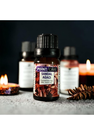 Point Care Sandal Ağacı Kokulu Mum Esansı 10ml Mum Koku Soya Wax