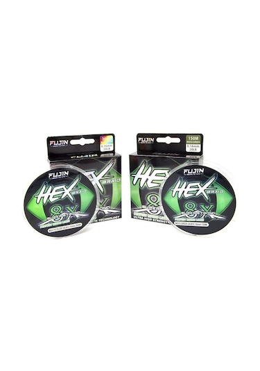 Fujin Hex Braid 8x 300mt Multicolor Pe İp Misina 0.08mm