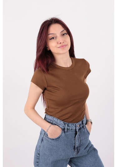 Busem S0016231 Kadın Bluz Koyu Hardal