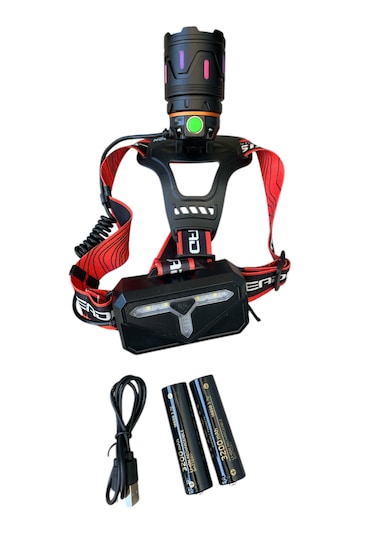Ws-2060 Kafa Feneri 25 Watt 1800 Lümen Siyah