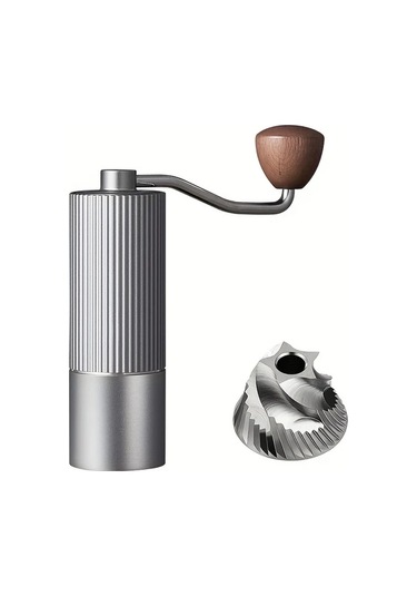 Honeybeeshop Siyah Paslanmaz Celik Manuel Kahve Cekirdek Ogutucu Ev Ofis Kullanimi Elektrik Gerektirmez