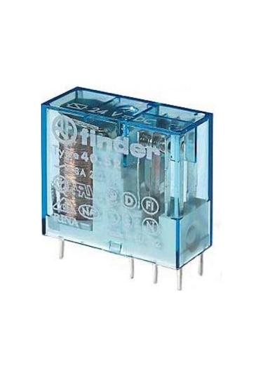 Endüstriyel Röle 2 Kontak 24 V Dc Bobinli Finder 40.52