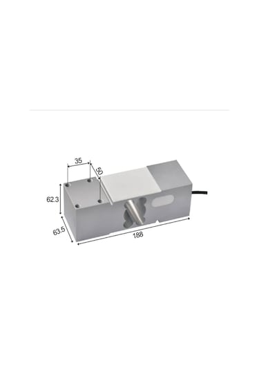 L6W Loadcell Yük Hücresi Ağirlik Sensörü Kapasite ML 600