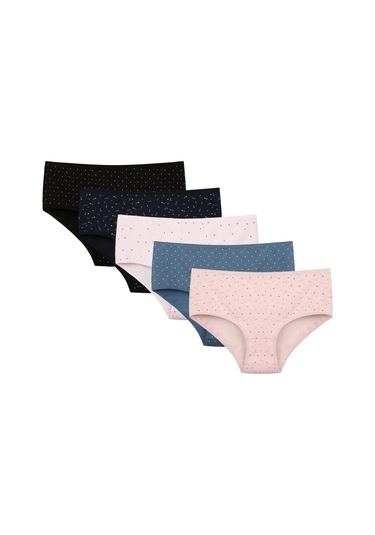 5'li Kadın Külot 258101 İndigo