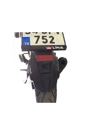 GP Kompozit  Bajaj Dominar 250 / 400 2017-2024 Uyumlu Arka Çamur Sıyırıcı Siyah