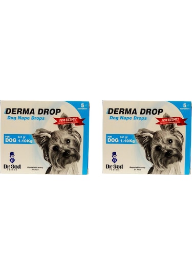 Dr Sed Pharma Derma 1-10 kg Köpek Dış Parazit Damla 2 Kutu