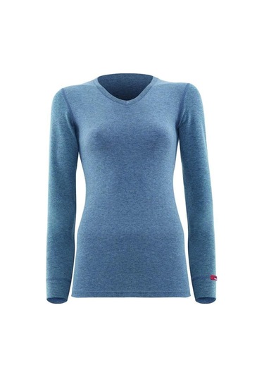 Blackspade 1257 Unisex Gri V Yaka Uzun Kol Thermal