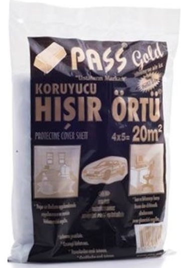 Pass Gold Statik Eşya Boya Koruyucu Extra Hışır Örtü 20 m2