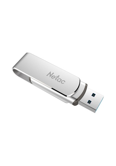 Netac U388 Yüksek Hızlı Usb3.0 Metal Döner Araç Bilgisayarı U Disk, Kapasite: 64gb