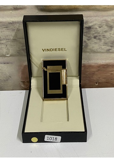 Vindiesel Marka Düz Siyah Sarı Renk Kalın Çizgi Desenli Gazlı Mod