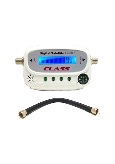 Class Acr120 Satfinder Lcd Ekran Pusulalı Dijital Uydu Bulucu