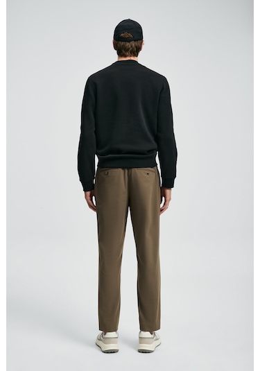 Lufian Erkek Loved Sweatshirt 112030170 Siyah Siyah