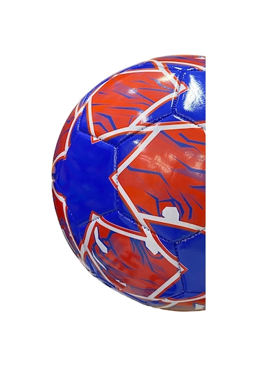 Jook 4 Astarlı Suni Deri Sert Zemin Halı Saha Futbol Topu No:5 Bsf-193 - Saks Kırmızı Saks Mavi - Kırmızı