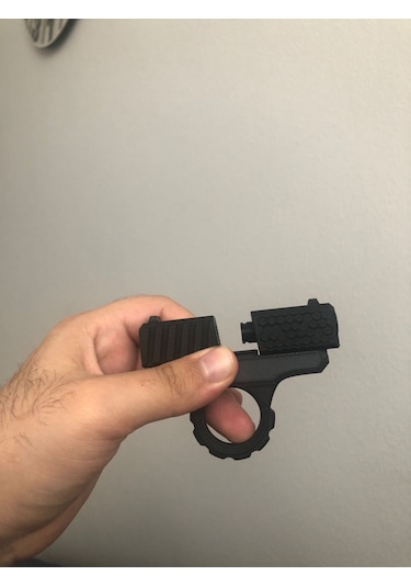 Gun Toy Fidget Spinner Stres Çarkı 3d