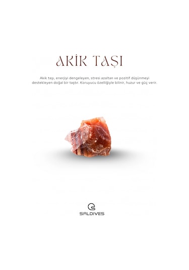 Akik Doğaltaş Kolye Ve Küpe