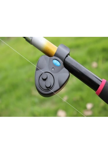 Valkyrie Yüksek Sesli Olta Balık Kamış Alarmı Led Işıklı Klipsli Alarm Evrensel Uyum