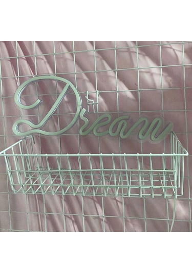 Homyl Led Neon Işık Usb Powered "rüya" Bar Oturma Odası Pembe Pembe