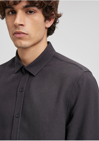 Mavi - Siyah Gömlek 8810217-900 - (534222710) Siyah