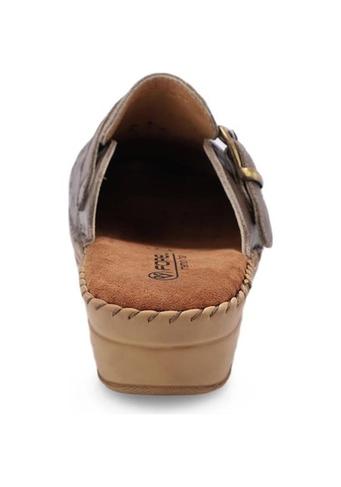 Forelli 80625-h Memory Vizon Kadın Hakiki Deri Terlik-vizon Vizon